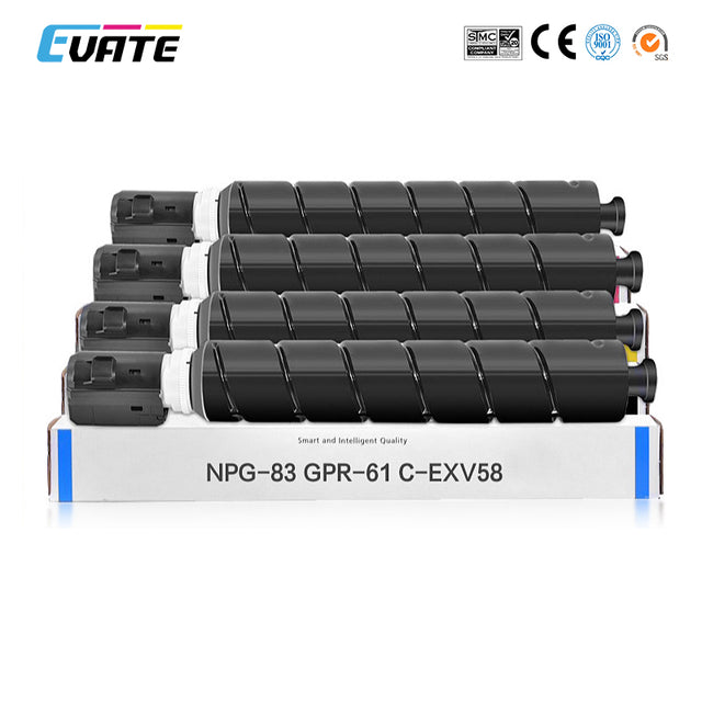 The dispaly picture of Canon NPG-83 GPR-62 C-EXV58 compatioble toner cartridge