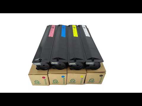 The display video of Toshiba T-FC425 compatible toner  cartridge product introduction