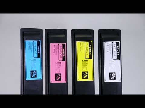 The display video of T-FC25 compatible toner cartridge product introduction