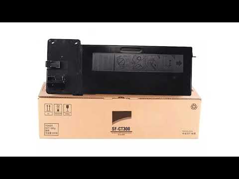 The display video of sharp SF-CT300 compatible toner cartridge  introduction