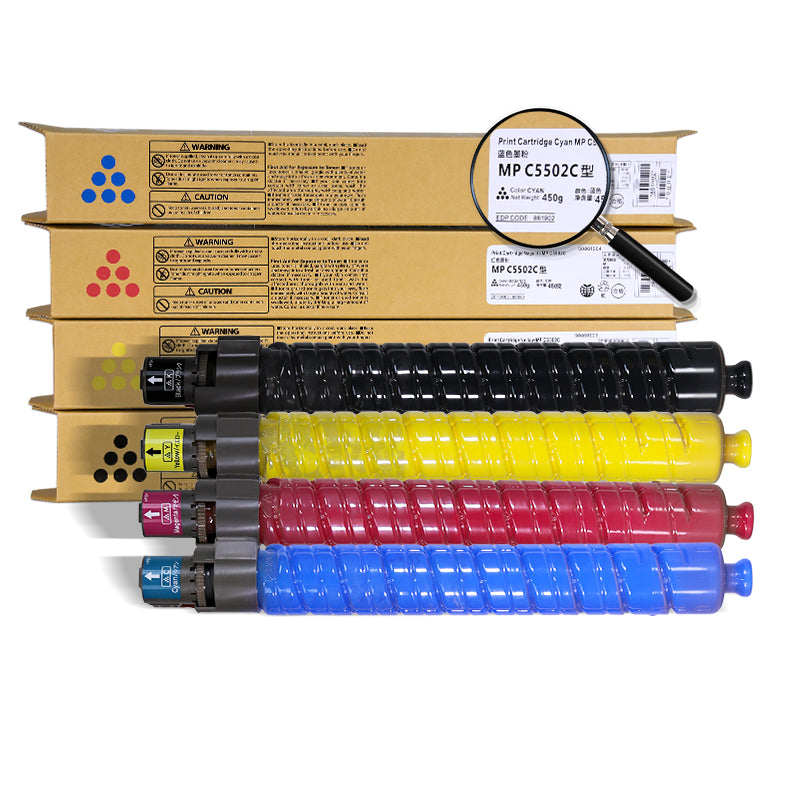 The display picture of mpc5502 compatible toner cartridge product